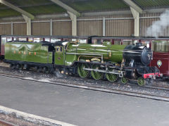 RHDR no 1 'Green Goddess', New Romney, June 2013